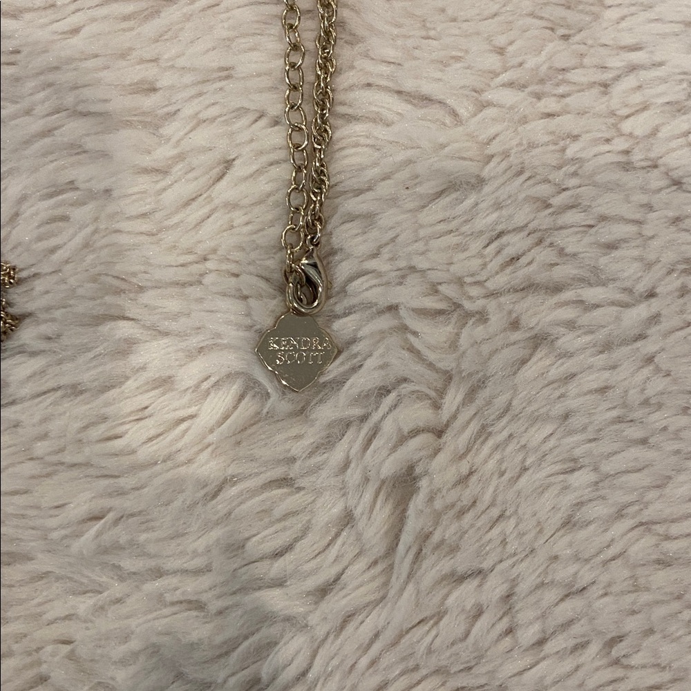 Kendra Scott Rayne Gold Long Pendant Necklace - Picture 2 of 4
